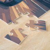 Vancouver Vintager Rennwagen Puzzle (Seite)