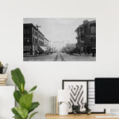 Vancouver, WA - Hauptstraße Aussicht auf die Innen Poster (Heimbüro)