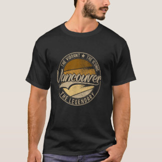 Vancouver WA Washington Vintag erschüttert T-Shirt