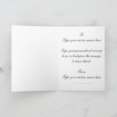 Vancouver Winter Cards Print Canada Souvenir Karte (Innenseite)