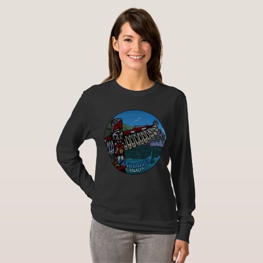 Vancouver Women's Hoodie Vancouver Souvenir Shirts (Vorne ganz)