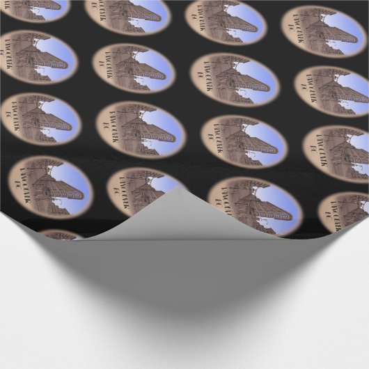 Vancouver Wrapping Paper personalisieren Geschenkpapier (Ecke)