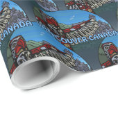 Vancouver Wrapping Paper Personalisiert Gift Paper Geschenkpapier (Rolleneckpunkt)