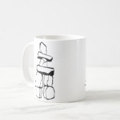 Vancouvers Kaffeetasse-Tassen u. Gläser BC Kanada Kaffeetasse (Vorderseite Links)