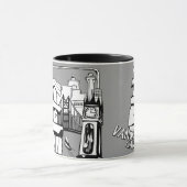 Vancouvers Kaffeetasse-Tassen u. Gläser BC Kanada Tasse (Zentrum)