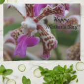 Vanda Orchid Geschirrtuch (Gefaltet)