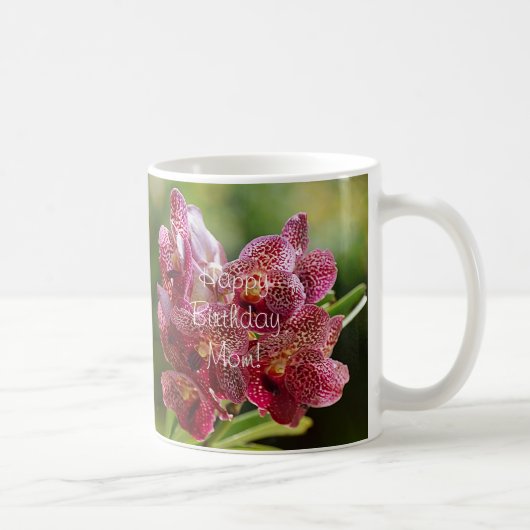 Vanda-Orchideen-Gruppen-Geburtstags-Kaffee-Tasse Kaffeetasse (Rechts)