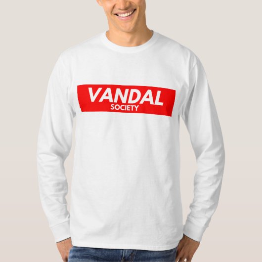 VANDALEN-GESELLSCHAFT T-Shirt (Vorderseite)
