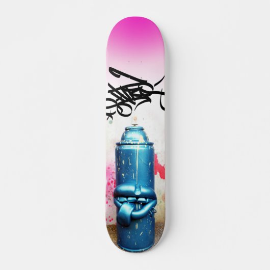 Vandalen-Spraydose Skateboard (Vorne)