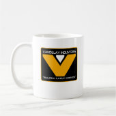 Vandelay Industries Gebäude Latex Wellds Funny Fun Kaffeetasse (Links)