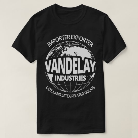 Vandelay Industries LateRelated Goods Novelty T-Shirt (Design vorne)