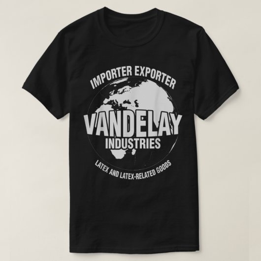Vandelay Industries Latex Related Goods Funny Nove T-Shirt (Design vorne)