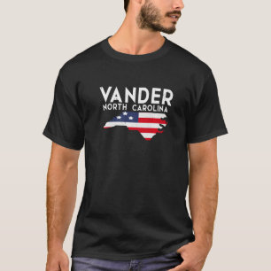 Vander North Carolina USA Staat Amerika Reisevorbe T-Shirt
