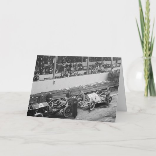 Vanderbilt Cup, 1908 Karte (Vorderseite)