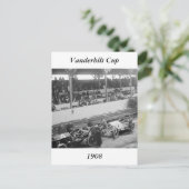 Vanderbilt Cup, 1908 Postkarte (Stehend Vorderseite)