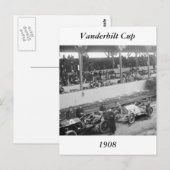 Vanderbilt Cup, 1908 Postkarte (Vorne/Hinten)