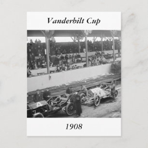 Vanderbilt Cup, 1908 Postkarte