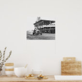 Vanderbilt Cup Auto Race, 1908. Vintages Foto Poster (Küche)