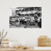 Vanderbilt Cup Rennwagen: 1910 Poster (Küche)