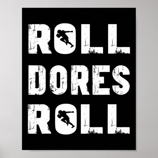 Vanderbilt Football Roll Dores Roll  Poster (Vorne)