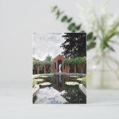 Vanderbilt Garden Pool Postkarte (Stehend Vorderseite)