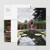 Vanderbilt Garden Pool Postkarte (Vorne/Hinten)
