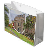 Vanderbuild Mansion Große Geschenktüte (Rückseite Schrägansicht)