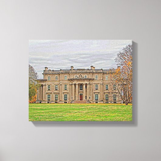 Vanderbuild Mansion Leinwanddruck (Vorderseite)
