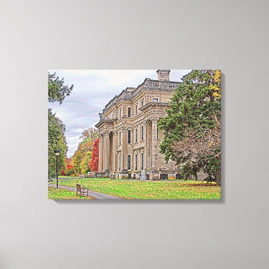 Vanderbuild Mansion Leinwanddruck (Vorderseite)