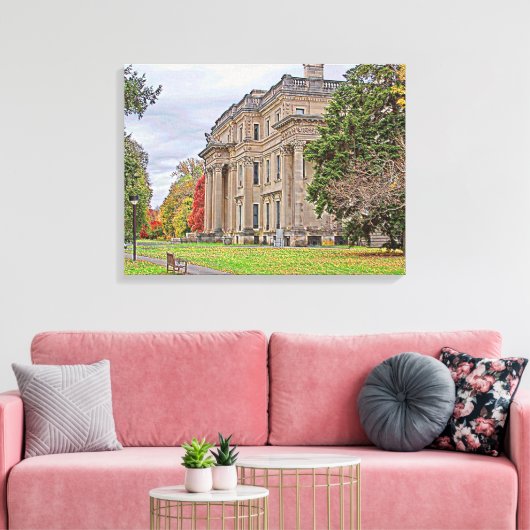 Vanderbuild Mansion Leinwanddruck (Insitu (Wohnzimmer))