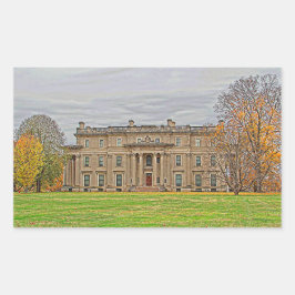 Vanderbuild Mansion Rechteckiger Aufkleber