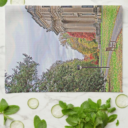 Vanderbuilt Villa Küchentuch (Gefaltet)