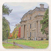 Vanderbuilt Villa Rechteckiger Pappuntersetzer (Vorderseite)