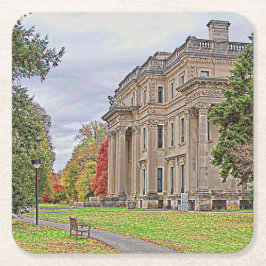 Vanderbuilt Villa Rechteckiger Pappuntersetzer