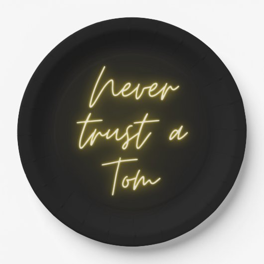 Vanderpumpe Rules Paper Plate Pappteller (Vorderseite)