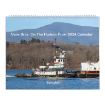 Vane Bros. Tugs auf dem Hudson River 2024 Calendar