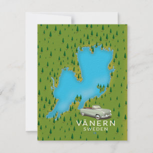 Vänern Schweden See Karte