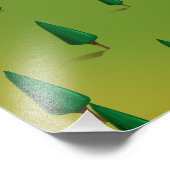 Vänern Schwedensee-Karte Fotodruck (Ecke)