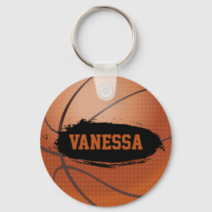 Vanessa Basketball Schlüsselkette / Schlüsselring Schlüsselanhänger