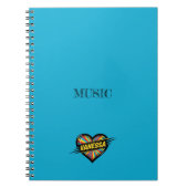 Vanessa Blue Notizblock (Vorderseite)