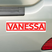 Vanessa Briefmarke Autoaufkleber (Auf Auto)