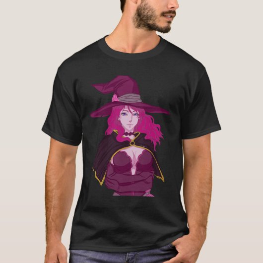 Vanessa enoteca - Schwarzes Klee T-Shirt (Vorderseite)
