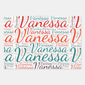 Vanessa Geschenkpapier Set (Vorderseite 3)