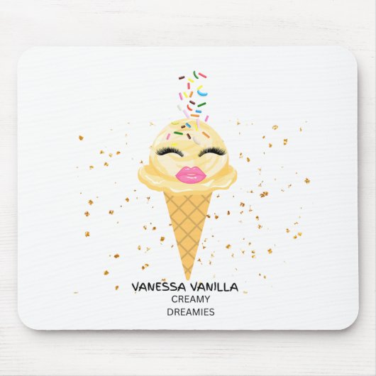 Vanessa Vanilla Creamy Dreamies Mauspad (Vorne)