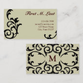 Vanessa Visitenkarte (Vorne/Hinten)