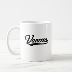 Vanessa Vorname Nachname Familien Geschenke Kaffeetasse