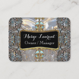 Vanfacture elegante berufliche Runde Visitenkarte