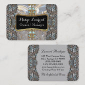 Vanfacture elegante berufliche Runde Visitenkarte (Vorne/Hinten)