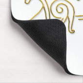 Vang Runestone-Goldmousepad-Kontur Mousepad (Ecke)