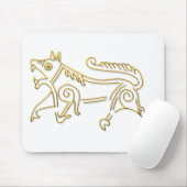 Vang Runestone-Goldmousepad-Kontur Mousepad (Mit Mouse)